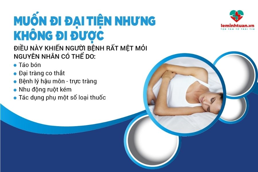 Khi trẻ đi đại tiện không hết phải làm gì?